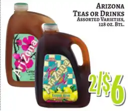 Trade Fair Supermarket ARIZONA Teas or Drinks offer