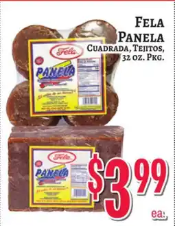 Trade Fair Supermarket FELA PANELA offer