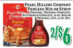 Trade Fair Supermarket PEARL MILLING COMPANY Pancake Mix or Syrup offer