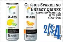 Trade Fair Supermarket CELSIUS SPARKLING ENERGY DRINKS offer