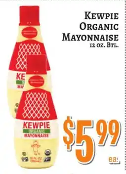 Trade Fair Supermarket KEWPIE ORGANIC MAYONNAISE offer