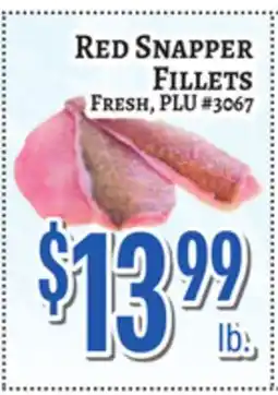 Trade Fair Supermarket RED SNAPPER FILLETS offer