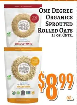 Trade Fair Supermarket One Degree Organics Sprouted Rolled Oats offer