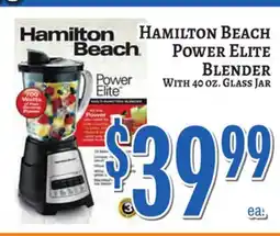 Trade Fair Supermarket HAMILTON BEACH POWER ELITE BLENDER offer