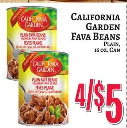 Trade Fair Supermarket CALIFORNIA GARDEN FAVA BEANS offer