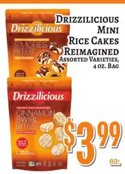 Trade Fair Supermarket Drizzilicious Mini Rice Cakes Reimagined offer