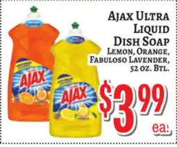 Trade Fair Supermarket AJAX ULTRA LIQUID DISH SOAP offer