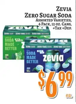Trade Fair Supermarket ZEVIA Zero Sugar Soda offer