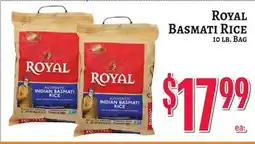 Trade Fair Supermarket ROYAL BASMATI RICE offer