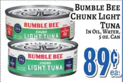 Trade Fair Supermarket BUMBLE BEE CHUNK LIGHT TUNA offer