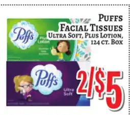 Trade Fair Supermarket PUFFS FACIAL TISSUES offer