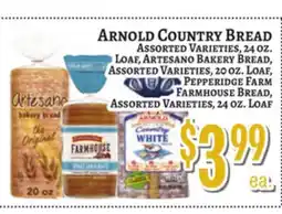 Trade Fair Supermarket ARNOLD COUNTRY BREAD offer