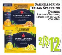 Trade Fair Supermarket SANPELLEGRINO ITALIAN SPARKLING DRINKS offer