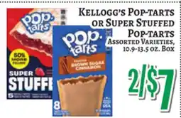 Trade Fair Supermarket Kellogg's Pop-tarts OR Super Stuffed Pop-tarts offer