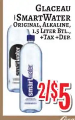 Trade Fair Supermarket Glaceau SMARTWATER offer