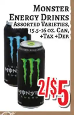 Trade Fair Supermarket Monster Energy Drinks offer