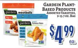 Trade Fair Supermarket GARDEIN PLANT-BASED PRODUCTS offer