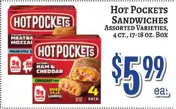 Trade Fair Supermarket Hot Pockets SANDWICHES offer