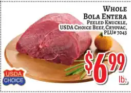 Trade Fair Supermarket WHOLE BOLA ENTERA offer
