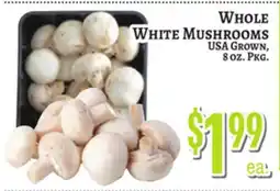 Trade Fair Supermarket WHOLE WHITE MUSHROOMS offer