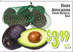 Trade Fair Supermarket Hass AVOCADOS FROM Mexico, BAG offer
