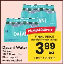ACME Dasani Water offer