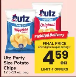 ACME Utz Party Size Potato Chips offer