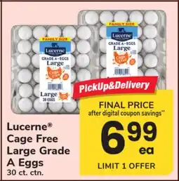 ACME Lucerne Cage Free Large Grade A Eggs offer