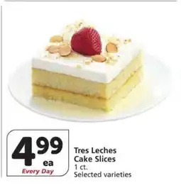 Albertsons Tres Leches Cake Slices offer