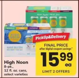 Safeway HIGH NOON offer