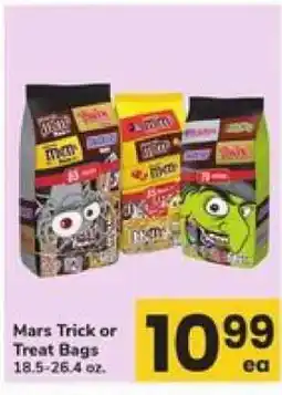 Safeway Mars Trick or Treat Bags offer