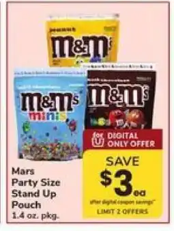 Safeway Mars Party Size Stand Up Pouch offer