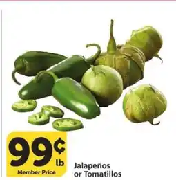 Albertsons JalapeΓ±os or Tomatillos offer