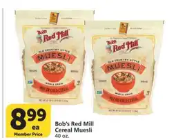 Albertsons Bobβs Red Mill Cereal Muesli offer