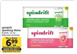 Albertsons Spindrift Sparkling Water offer