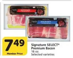 Albertsons Signature SELECT Premium Bacon offer