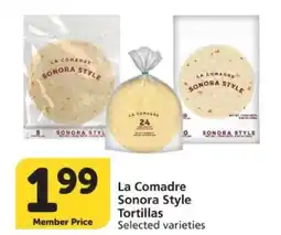 Albertsons La Comadre Sonora Style Tortillas offer