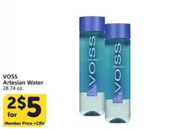 Albertsons Voss Artesian Water offer