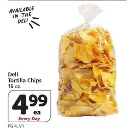 Albertsons Deli Tortilla Chips offer