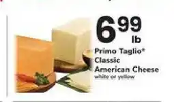 Safeway Primo Taglio Classic American Cheese offer