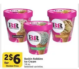Albertsons Baskin Robbins Ice Cream offer