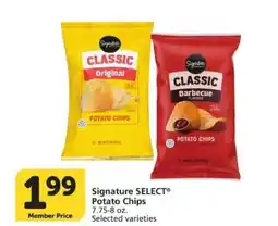 Albertsons Signature SELECT Potato Chips offer