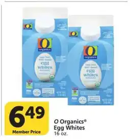 Albertsons O Organics Egg Whites offer
