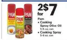 Safeway Pam Cooking Spray offer