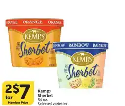 Albertsons Kemps Sherbet offer