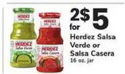 Safeway Herdez Salsa Verde or Salsa Casera offer