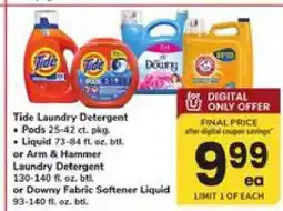 Safeway Tide, Arm & Hammer, or Downy offer