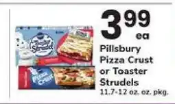Safeway Pillsbury Pizza Crust or Toaster Strudels offer