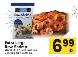 Safeway Extra Large Raw Shrimp offer
