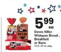 Safeway Dave's Killer Bread offer